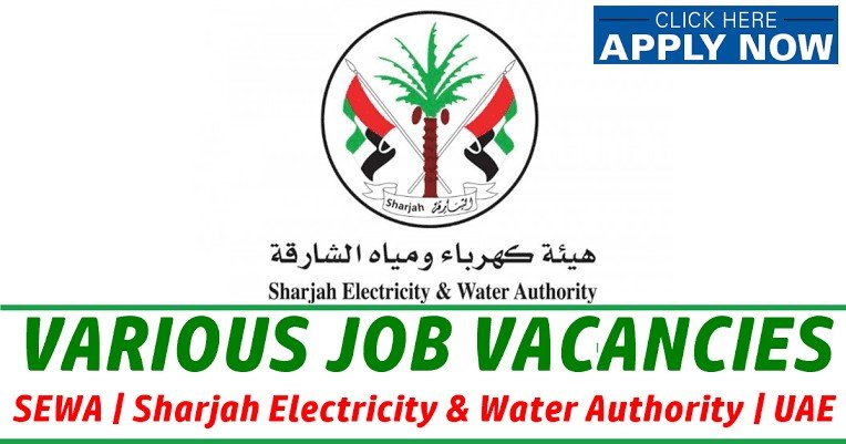 SEWA Careers: Sharjah Electricity & Water Authority Jobs